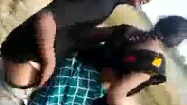 desi- couple having quickie by the road while friend films