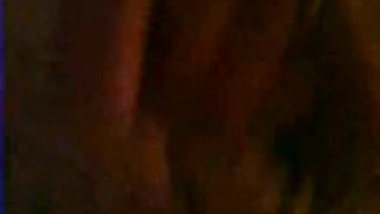 Chubby dark skin Indian housewife gives head