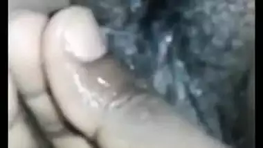 Hubby fingering his desi wife’s juicy pussy