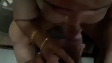 South aunty sucking dick of her Devar video