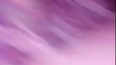 Bangladeshi girl puts lipstick and shows naked boobs