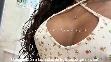 Angela Doll - STRANGERS CHALLENGE: I get fucked by two strangers in the back of their shop