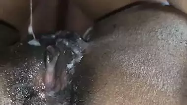 Tamil wife hubby swallowing his own cum after fuck