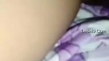 Husband XXX plays with wet Desi pussy of his wife making her cum