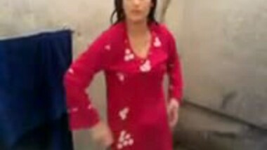 lovely girl dressing after bath recorded by her boyfriend