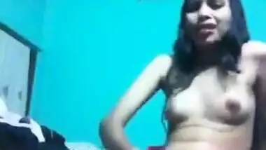 bengali girl fingering eating her own cum