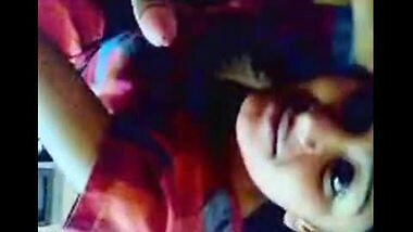 Free sex scandal mms clip of naughty bhabhi first time with young boy