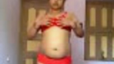 Hot Indian girl in nighty stripping