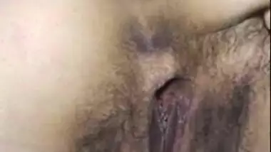 Indian Amateur with hairy pussy