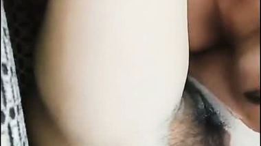 Licking chut of friends wife