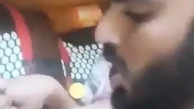 Telugu wife boob press and pussy fucking viral MMS