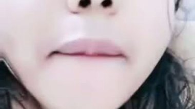 Fingering with horny expression by Bengali girlfriend