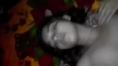 Hot Telugu college chick fucked in her bedroom
