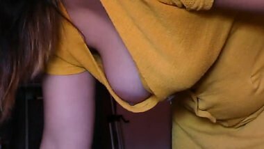 Mi  grandes tetas naturales sin sujetador