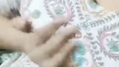 Huge boobs showing gorgeous girl fingering video