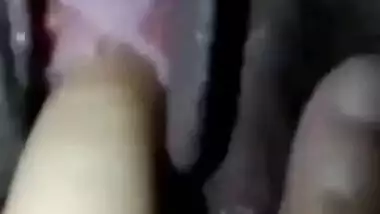 Beautiful Cute Indian Girl Showing Boobs And Fingering Her Wet Pussy