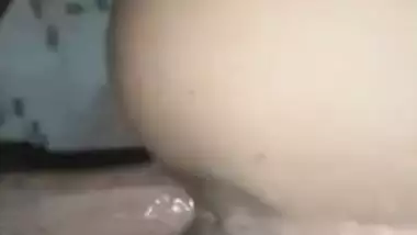 Girlfriend tight vagina fucking by boyfriend from back