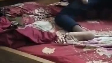 Bihari sex video of a guy fucking his 19-year-old GF in bed