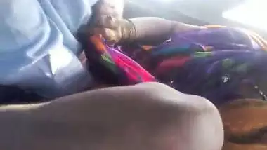 The horny guy fucks a desi lady’s pussy in his van