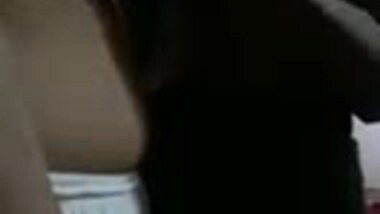 Mallu big aunty and maid squeezing their huge boobs