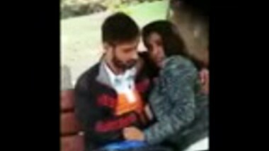 Desi college lovers enjoying in park