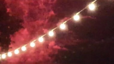 Indian ass watching fireworks display