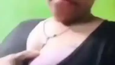 Milf Showing Boobs On Video call