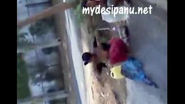 Andhra pradesh village girl outdoor bath scene