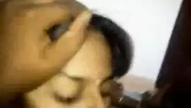 Homely chennai girl topless blowjob sex video