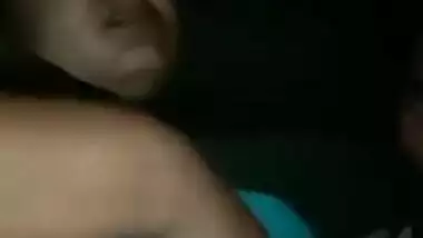 Desi Village Bhabi affair Boob sucked By Lover (She is afraid about Getting Caught)