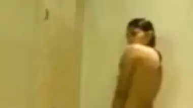 Indian girl shower 