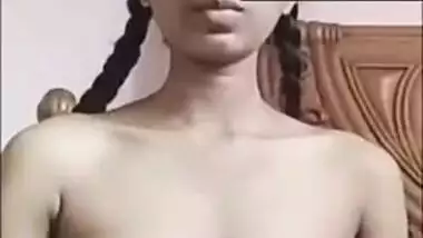 Clip of attractive Bangladeshi Desi girl performing XXX striptease