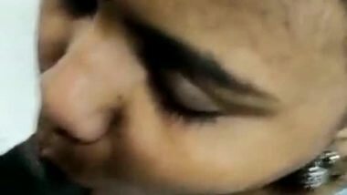 Tamil wife giving hot blowjob