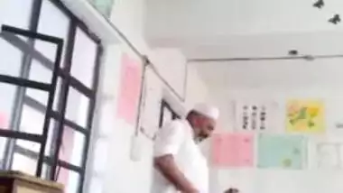 Desi XXX porn as head master fuck urdu teacher school affair caught mms