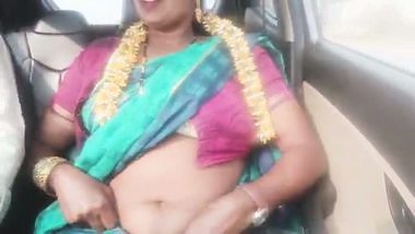Indian car sex.housewife with husbend's father long drive for fucking. Telugu dirty talks.