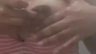 Desi Sexy Girl making Fingering video for Lover Part 1