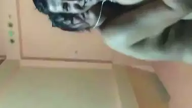 Hot desi beauty riding dick with BF XXX video