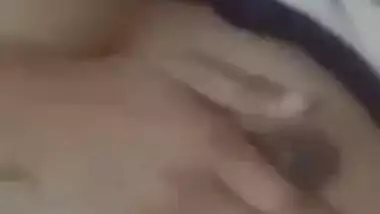 Indian college girl moaning during fingering