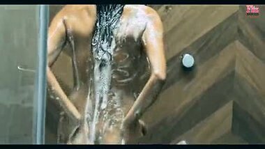 Hot and cute indian wife bathing