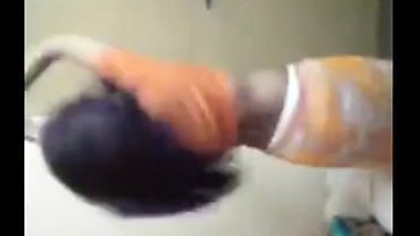 Indian village bhabhi hot dance front of devar