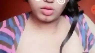 Rutvika sharma Playing With her Boobs in Live