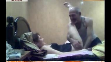Housewife secretly fucking with father-in-law