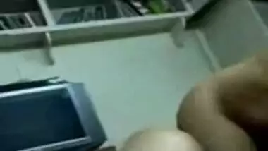 Indian Aunty's foreplay with her hubby's Cock
