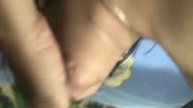 Indian bhabhi giving blowjob 1st part