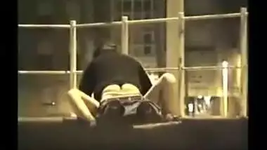 Outdoor Pakistani sex video of cheating wife fucking on rooftop