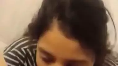 Blowjob with clear talking in hotel