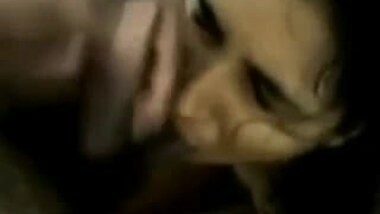 Indian GF shows her big tits and gives me a terrific BJ