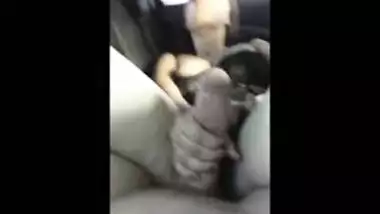 Indian Girl fucking in car by white boyfriend
