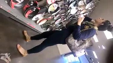 Candid feet