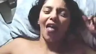 Maid sucks cock and eaten cum of her Indian owner